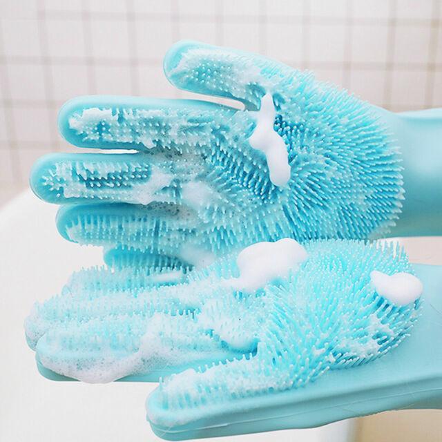 SILICON DISHWASHING GLOVES